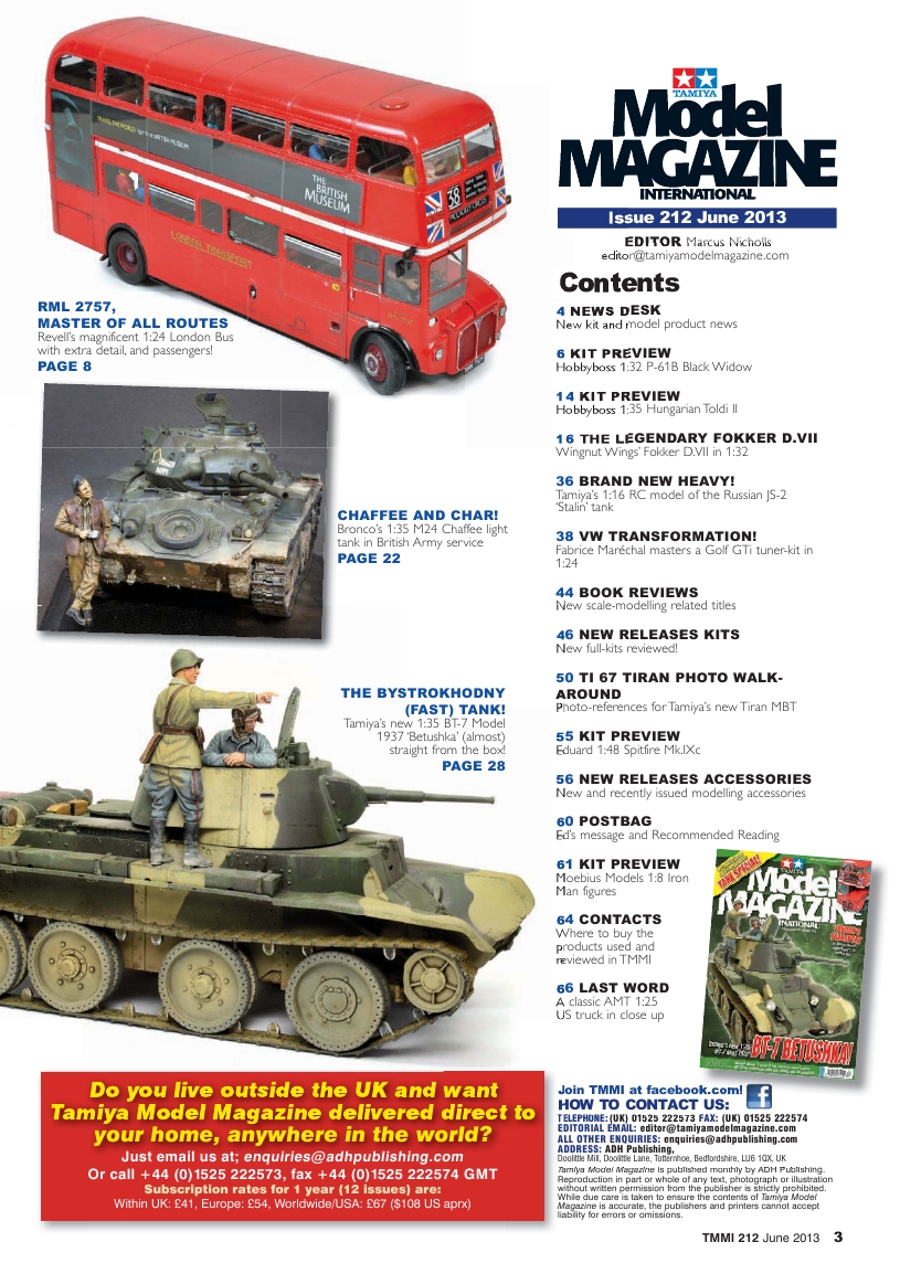 Tamiya Model Magazine 212 (2013-06)